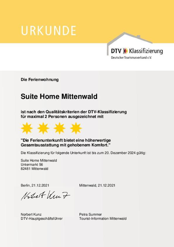 Suite Home 米滕瓦尔德 外观 照片